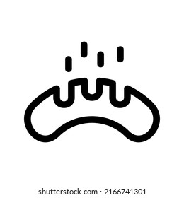baguette icon or logo isolated sign symbol vector illustration - high quality black style vector icons
