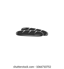Baguette icon. Simple element illustration. Baguette symbol design template. Can be used for web and mobile on white background