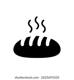 baguette icons  symbol vector elements for infographic web
