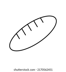 Baguette Isolated Vector icon which can easily modify or edit

