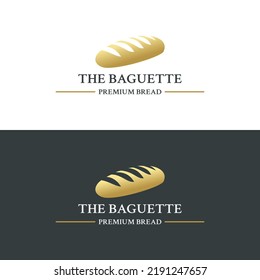 Baguette Logo Vector Illustration For Bakery Icon Editable. Perfect for baguette logo illustrations on restaurant, menu or bakery icons.