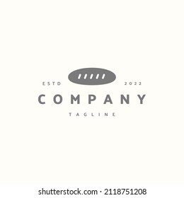 Baguette premium icon sign symbol. Hipster vintage logo design vector illustration