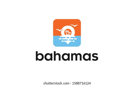 Bahama Vector Royalty Logo Design Inspirations Stock Vector (Royalty ...