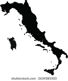 Bahamas black map silhouette vector style with white background