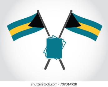 Bahamas Emblem Paper