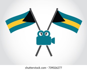 Bahamas Emblem Video Camera