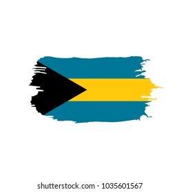 Bahamas flag, vector illustration
