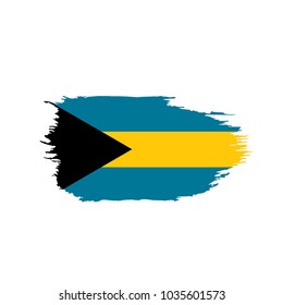 Bahamas flag, vector illustration