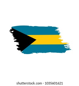 Bahamas flag, vector illustration