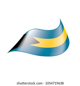 Bahamas flag, vector illustration