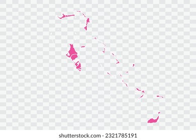 Bahamas Map Rose Color Background quality files png