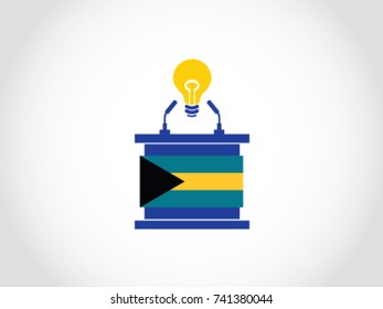 Bahamas Podium Lack Of Idea Speech