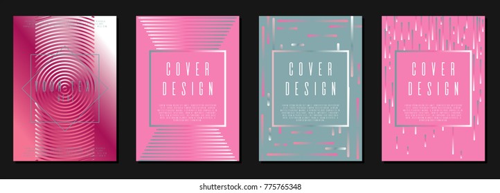 Bahaus background corporate style.  A4 brochure title sheet. Can be used for poster, brochure, magazine, card, book, flyer, banner, anniversary
 Trendy corporate style.