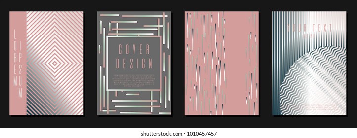 Bahaus background corporate style.  Vector cover design. Can be used for poster, brochure, magazine, card, book, flyer, banner, anniversary. Trendy corporate style.