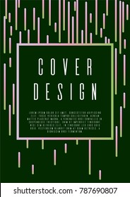 Bahaus coverage corporate style.  Template in A4.  Can be used for poster, brochure, magazine, card, book, flyer, banner, anniversary
 Trendy corporate style.
