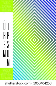Bahaus coverage corporate style.  Text frame surface. Can be used for poster, brochure, magazine, card, book, flyer, banner, anniversary. Trendy corporate style.
