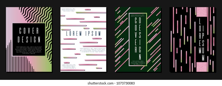 Bahaus coverage corporate style.  Text frame surface. Can be used for poster, brochure, magazine, card, book, flyer, banner, anniversary
 Trendy corporate style.