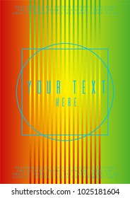 Bahaus coverage design for your business. Template in A4.  Can be used for poster, brochure, magazine, card, book, flyer, banner, anniversary. Trendy corporate style.
