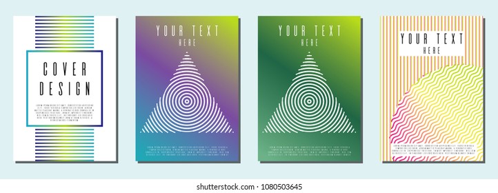 Bahaus template corporate style.  A4 brochure title sheet. Can be used for poster, brochure, magazine, card, book, flyer, banner, anniversary
 Trendy corporate style.