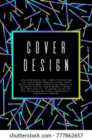 Bahaus template corporate style.  Template in A4.  Can be used for poster, brochure, magazine, card, book, flyer, banner, anniversary. Trendy corporate style.