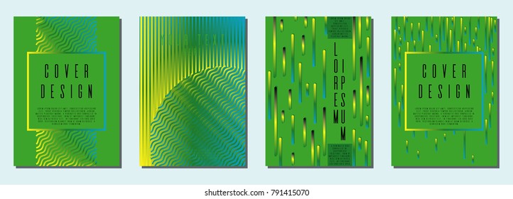 Bahaus template corporate style.  Business card set. Can be used for poster, brochure, magazine, card, book, flyer, banner, anniversary. Trendy corporate style.