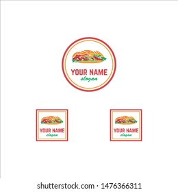 bahn mi vector logo design