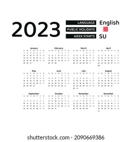 2023 Calendar With Holidays Bahrain Morocco Calendar 2023 Week Starts Monday Stock Vector Royalty Free 2090997496 Shutterstock