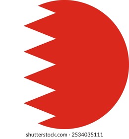 Bandeira do círculo do Bahrein, Bandeira do círculo do Bahrein, Imagens vetoriais