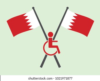 Bahrain Emblem Disability