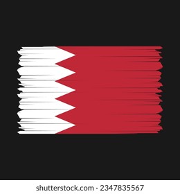 Bahrain flag icon vector illustration