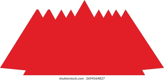 Vector de la bandera de Bahréin. Cultura árabe.