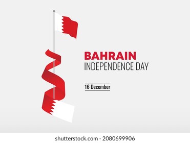 bahrain independence day background banner poster for celebration on August 15 th.