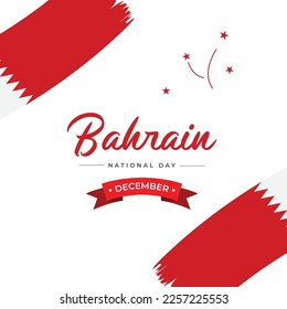 Bahrain national day design template