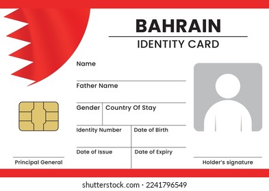 Bahrain National Identity Card and Identity Card