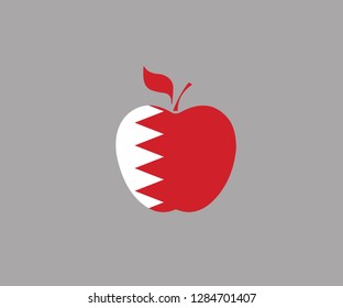 Bahrain national symbol apple symbol shape decoration