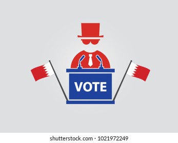 Bahrain Podium Mafia Speech Poll