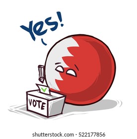 Bahrain voting yes