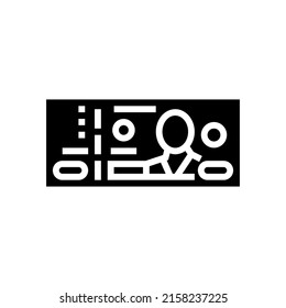 baht thb glyph icon vector. baht thb sign. isolated contour symbol black illustration