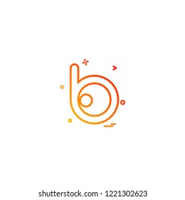 Baidu icon design vector 