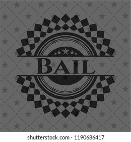 Bail black emblem. Vintage.