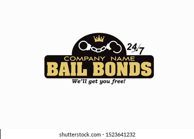 Bail Bonds Company Logo Vector