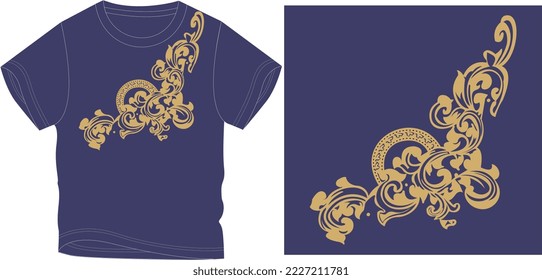 BAIL GOLDEN PRINT. t shirt graphic design vector illustration \