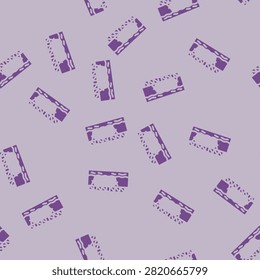 bailey bridge glyph vector seamless pattern. bailey bridge thin illustration