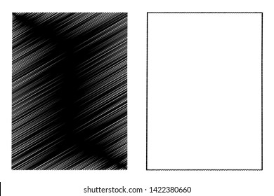 Bailey County, Texas (Counties in Texas, United States of America,USA, U.S., US) map vector illustration, scribble sketch Bailey map