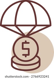 Bailout New Icon Design Creative