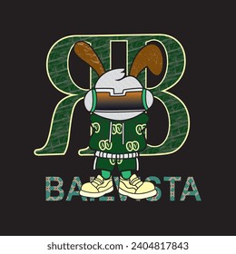 Bailvista T Shirt Logo Design, Ready For Print, High Quality Design, Vector
