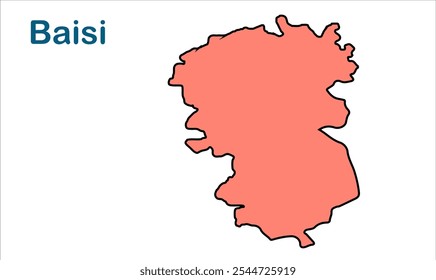 Baisi subdivision map, Purnia District, Bihar State, Republic of India, Government of Bihar, Indian territory, Eastern India, politics, village, tourism