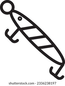 Bait Camping Fishing Outline Icon