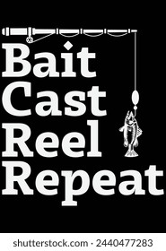 
Bait Cast Reel Repeat eps cut file for cutting machine