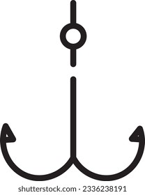 Bait Catch Fish Outline Icon